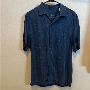 Tommy Bahama Blue Casual Button Down Shirt